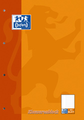 Oxford Klausurenblock, DIN A4, 50 B latt, liniert (5401653)