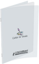 CONQUERANT CLASSIQUE Cahier 240 x 320, 48 pages, uni dessin