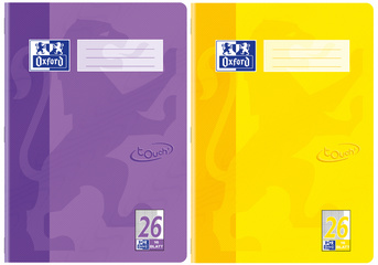Oxford Schulheft Touch, DIN A4, L ineatur 26, sonnengelb (5401911)
