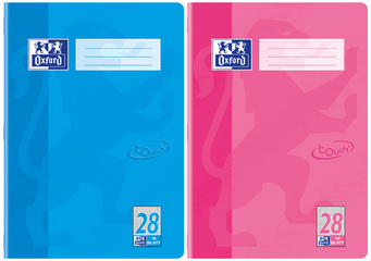 Oxford Schulheft Touch, DIN A4, L ineatur 28, rosa (5401915)