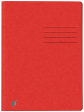 Schnellhefter, DIN A4, 390g, rot für ca. 200 DIN A4-Blätter, kaufm.