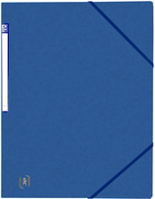 Oxford Eckspannermappe Top File+, DIN A4, blau