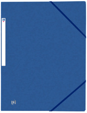 Oxford Eckspannermappe Top File+, DIN A4, blau