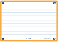 Oxford Karteikarten "Flash 2.0", 105 x 148 mm, orange