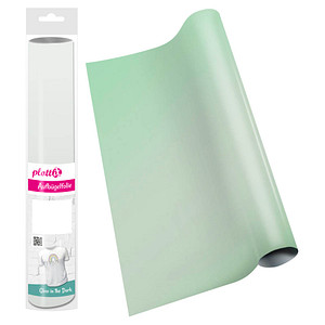 plottiX PremiumFlex Glow in the Dark Aufbügelfolie Glow in the Dark Effekt-Folie 32,0 x 50,0 cm,  1 Rolle