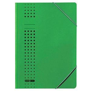 ELBA Eckspanner chic, Karton (RC), 450 g/m², A4, für: 150 Blatt, grün 1 Stück (