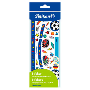 Pelikan Sticker für Deckfarbkasten K12/K24, blau
