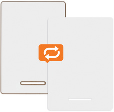 nobo Mini-Weißwandtafel-Set mit Holzrahmen, DIN A4, weiß