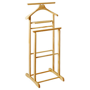 HAKU Möbel Herrendiener 30369 braun Holz 47,0 x 102,0 cm