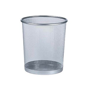 Zeller Stiftehalter Meshline alufarben Metall, lackiert 11,0 x 11,0 x 13,6 cm