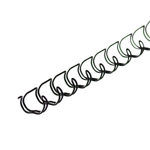 100 LMG Drahtbinderücken schwarz für 30 Blatt