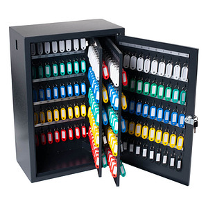 pavo Schlüsselkasten Deluxe, für 300 Schlüssel, dunkelgrau