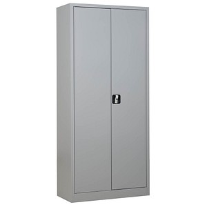 Gürkan Stahlschrank 100049 lichtgrau 80,0 x 38,0 x 180,0 cm