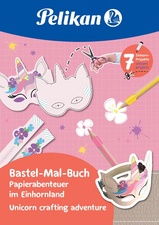 Pelikan Bastel- und Ausmalbuch "Einhornland", DIN A4