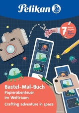 Pelikan Bastel- und Ausmalbuch "Weltraum", DIN A4