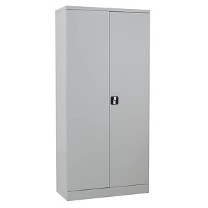 Gürkan Putzmittelschrank 100176 lichtgrau 80,0 x 38,0 x 180,0 cm