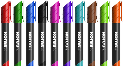 Kores Permanent-Marker "K MARKER", Rundspitze, braun