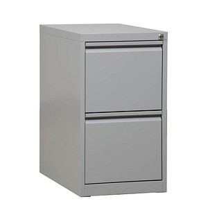 Gürkan Hängeregistraturschrank lichtgrau mit 2 Schubladen 40,0 x 62,0 x 70,0 cm