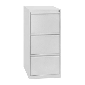 Gürkan Hängeregistraturschrank lichtgrau mit 3 Schubladen 40,0 x 62,0 x 101,0 cm