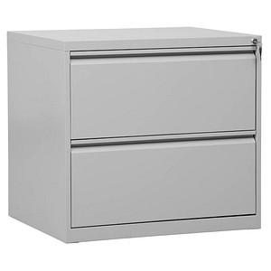 Gürkan Hängeregistraturschrank lichtgrau mit 2 Schubladen 76,0 x 62,0 x 70,0 cm