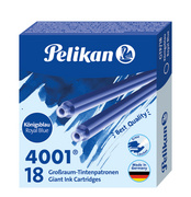 Pelikan Großraum-Tintenpatronen 4001 GTP/18, königsblau