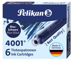 Pelikan Tintenpatronen 4001 TP/6, t ürkis (56301705)