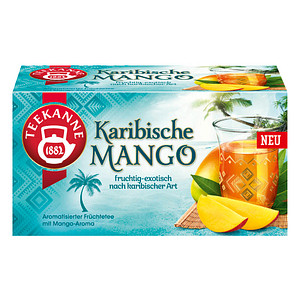 TEEKANNE Karibische Mango Tee 20 Portionen