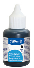 Pelikan Stempelfarbe 84, wasserfest , schwarz, 30 ml (56351460)
