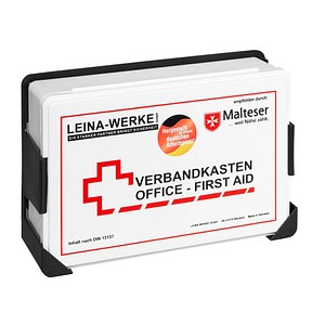 LEINA Betriebsverbandkasten Office, Inhalt DIN 13157, weiß (8920007)