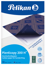 PELIKAN Durchschreibpapier Plenticopy 200, Inhalt: 10 Blatt A4, blau schreibend