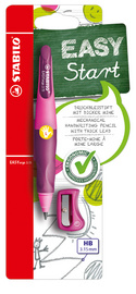 STABILO Schreiblernbleistift EASYergo 3.15, pink für Linkshänder, Schaft: pink,