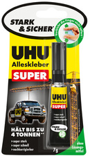 Alleskleber UHU Super Strong & Safe Tube Infokarte 7g