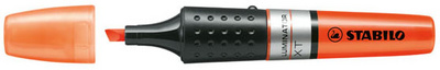 STABILO Luminator - Orange - Schwarz - Orange - Silber - Polypropylen - Meißel 