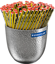 STAEDTLER Bleistift Noris, sechseckig, 144er Blumentopf Härtegrad: HB, Minenstä