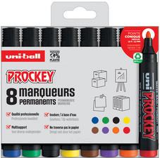 uni-ball Permanent-Marker PROCKEY PM122/8 PF, 8er-Set