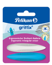 Pelikan griffix Dreikant-Radierer, auf Blisterkarte