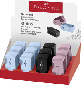 FABER-CASTELL Einfachspitzdose SLEEVE MINI, sortiert