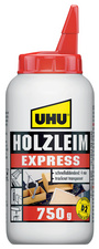 UHU Holzleim Express D2, lösemittel frei, 750 g Flasche (5664542)