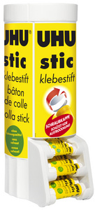 UHU Klebestift stic, 108er Turm-Display