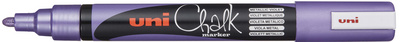 uni-ball Kreidemarker Chalk marker PWE5M, violett metallic