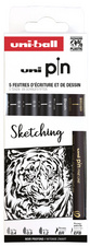 uni-ball Fineliner PIN "Sketching" PF, 5er Set