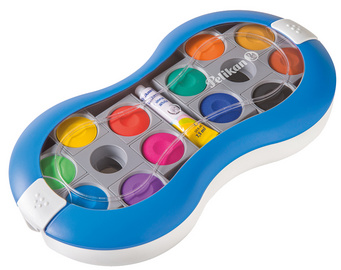 PELIKAN Farbkasten Pelikan Space 12Farben+1TB Deckweiß für Jungs