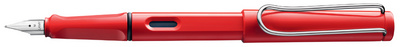 LAMY safari Patronenfüller rot hochglänzend M (mittel)
