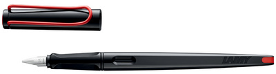 LAMY joy 015 FH Patronenfüller schwarz/rot B (breit)