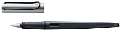 LAMY joy 011 AL Patronenfüller schwarz/Aluminium B (breit)