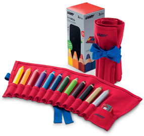 12 LAMY 3plus Buntstifte farbsortiert