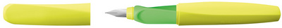 PELIKAN Füllhalter Twist P457 M  Neon Gelb  +1GTP Faltsc