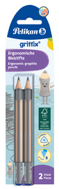 Pelikan Bleistift griffix, Härtegrad: B, Blisterkarte