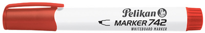 Pelikan Whiteboard-Marker 742, Keilspitze, rot