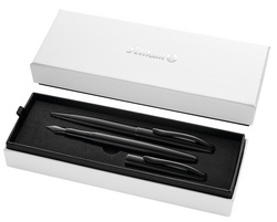 Pelikan Schreibgeräte-Set Jazz Noble Elegance, carbon